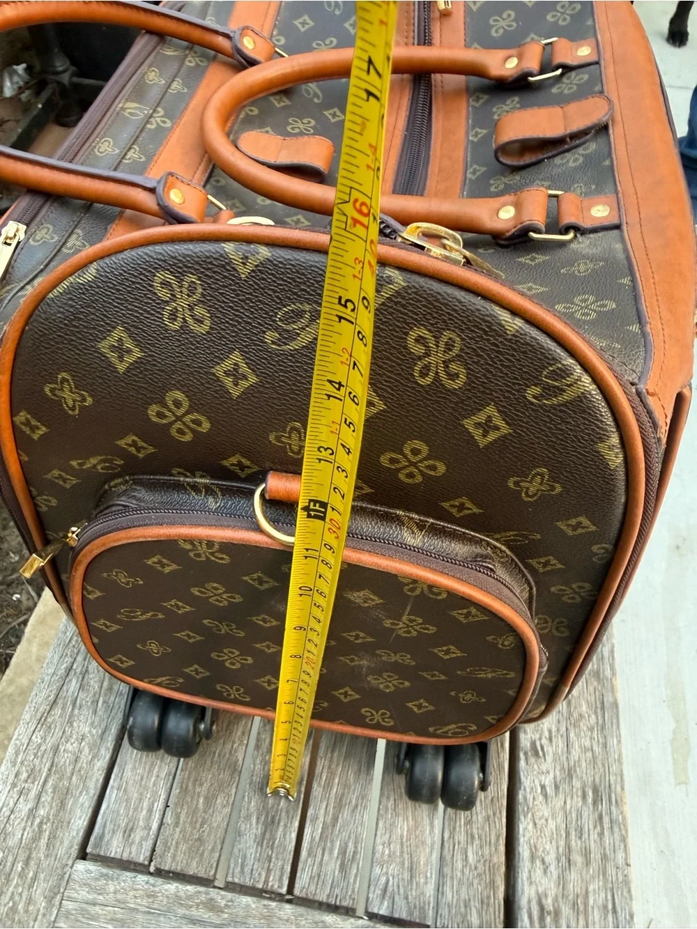 rolling carry-on luggage